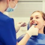 Teen Girl At Dentist